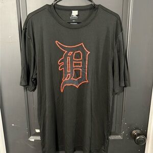Detroit Tigers Black Graphic T-Shirt